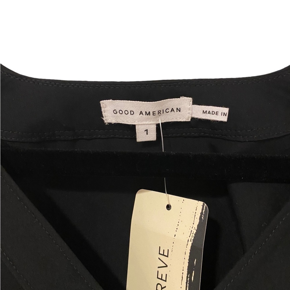 Good American Utility Wrap Bodysuit in Black - Picture 5 of 9